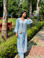 Nazakat Modal Satin Ombre Co-ord Set