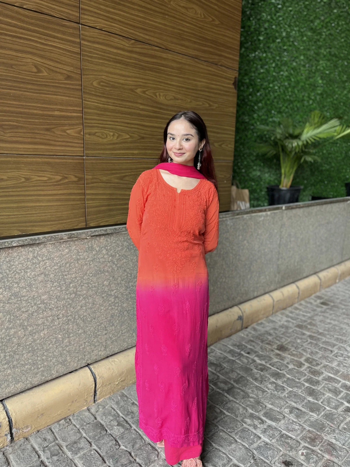 Shanaya Double Shaded Viscose Kurti