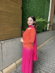 Shanaya Double Shaded Viscose Kurti